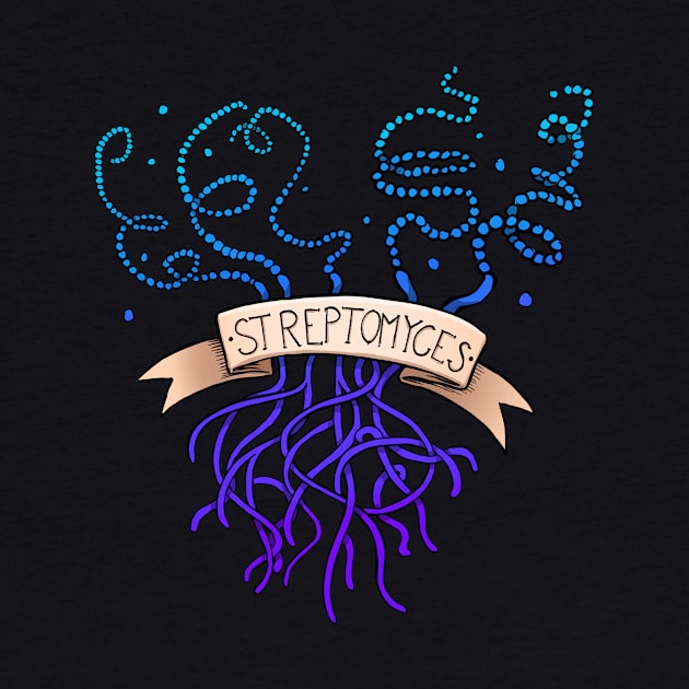 Streptomyces coelicolor by MicrobeLizah